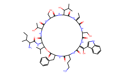 Janthinocin B 131086-53-8